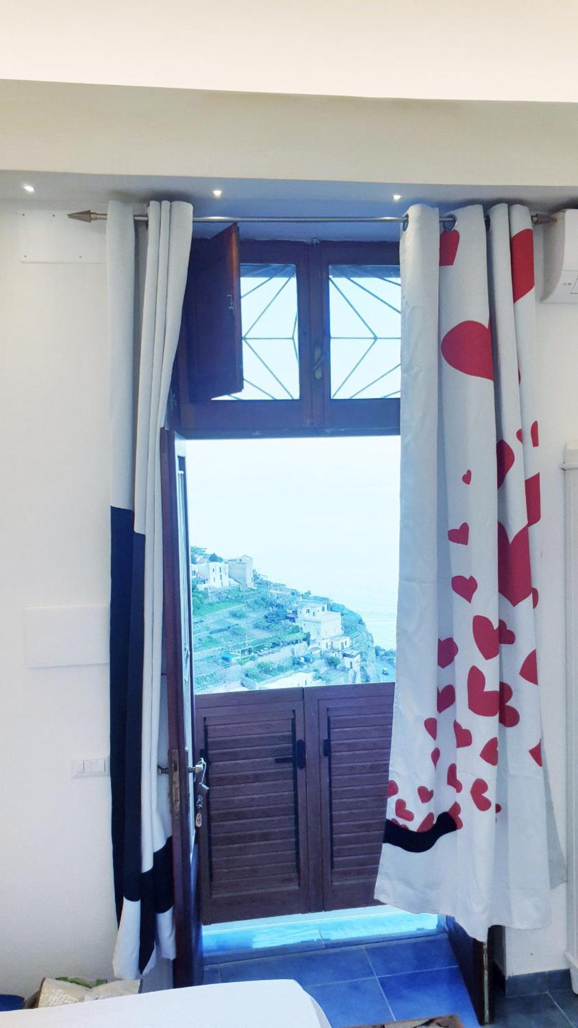 Amalfi Rooms Duoglio Beach -Amazing Seaview Exterior photo