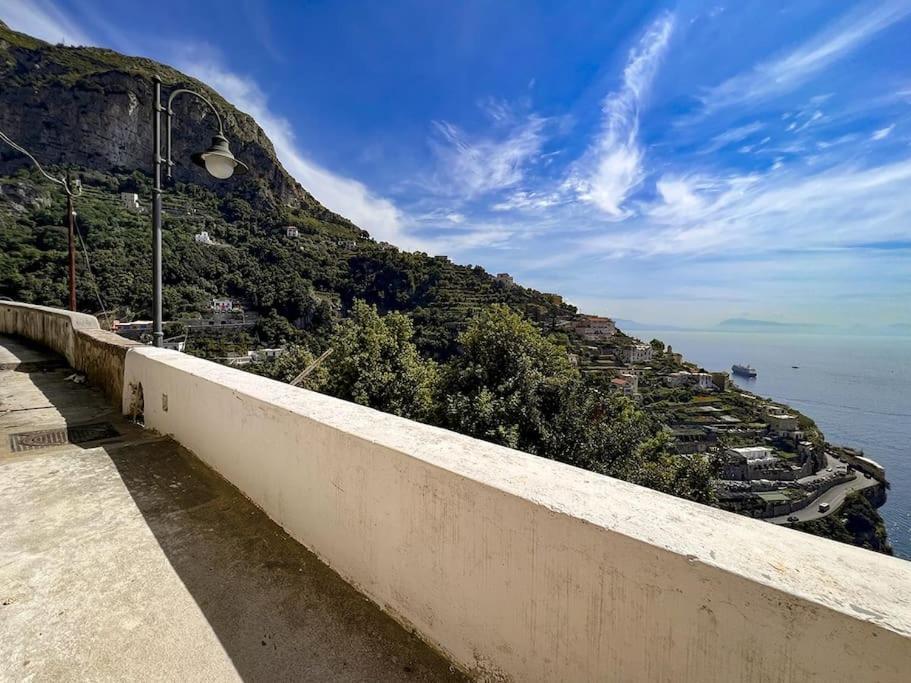 Amalfi Rooms Duoglio Beach -Amazing Seaview Exterior photo
